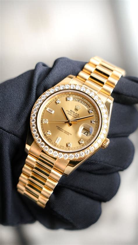 rolex day date 2 with diamond bezel|Rolex datejust 41mm diamond dial.